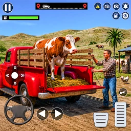 Animal Truck Transport Sim 3D icon